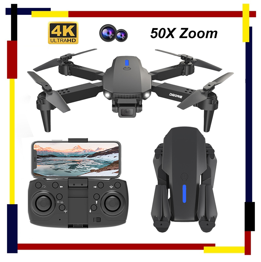 Drone Rc E88 Pro - E88pro Drone Optical Flow 4k Professional