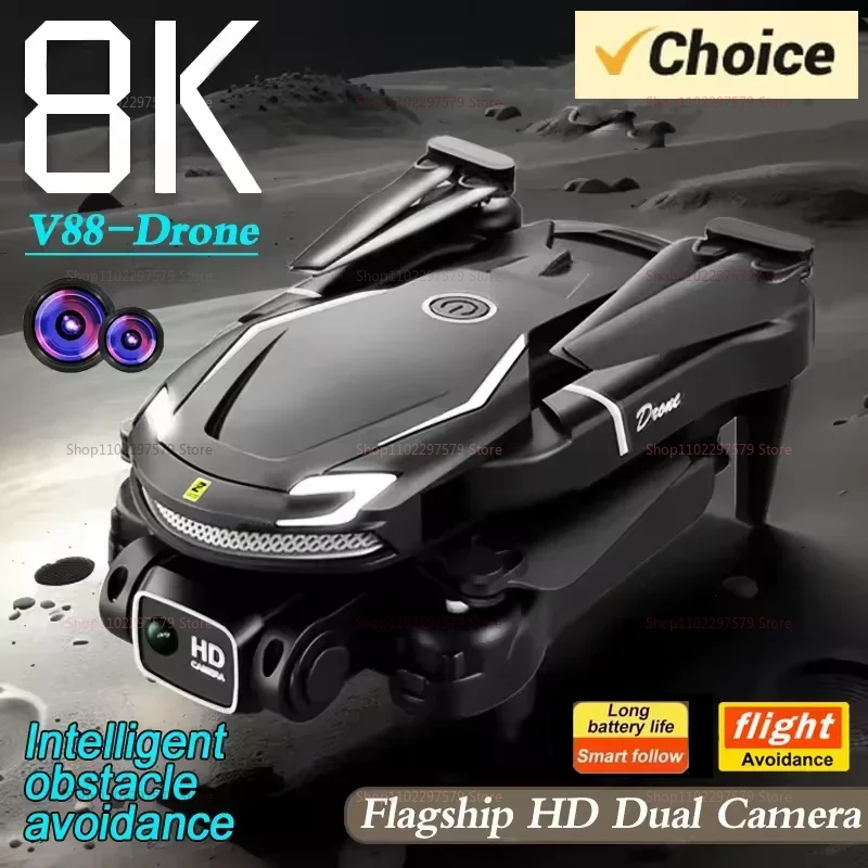 Drone Rc Explorer - New V88 RC Drone With 8K