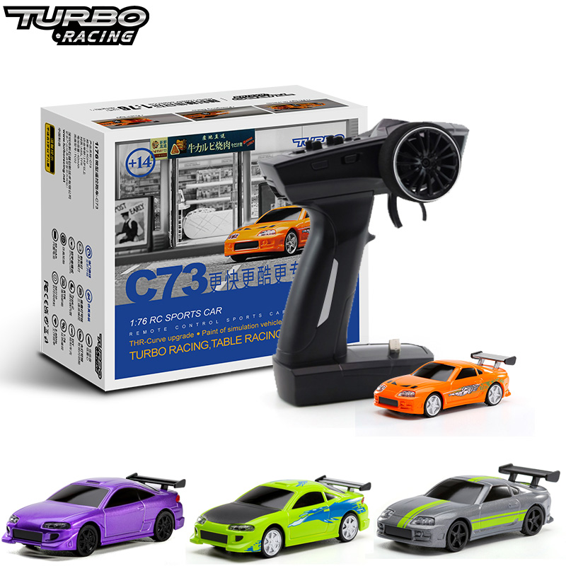 Rc Drift Car Kit - Turbo Racing 1:76 C64 C73 C72