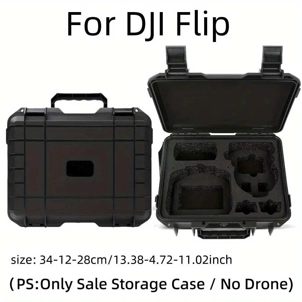 Drone Carrying Bag - For DJI Flip hard-shell storage case,
