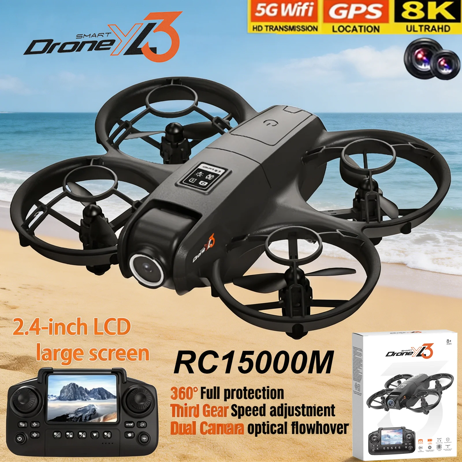 Drone Rc Explorer - New YL3 RC Drone 8K 1080P