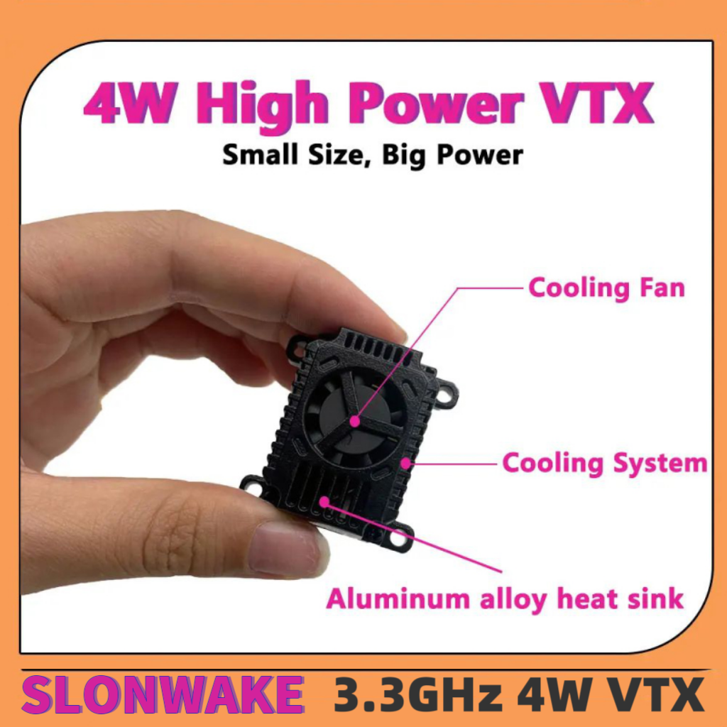 SLONWAKE FPV 3.3G 16CH 4000mW  - - Remote Control (Rc) Drone ulasan dan harga