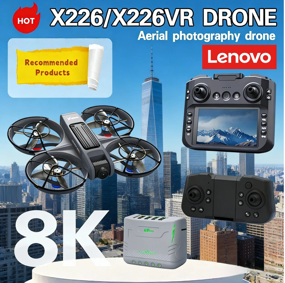 Lenovo X226/X226VR Drone 8K Pr - Drone Rc X226 ulasan dan harga