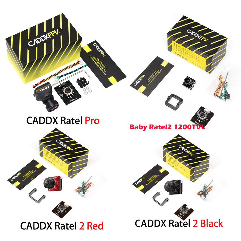 CADDXFPV Ratel Pro Analog / Ba - Drone Rc Explorer ulasan dan harga