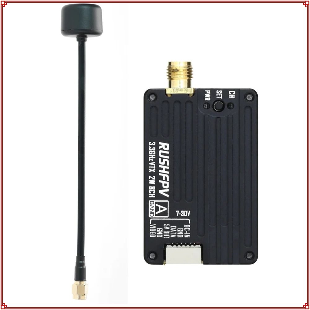 2026 New RUSHFPV 3.3G 2W VTX T - - Remote Control (Rc) Drone ulasan dan harga