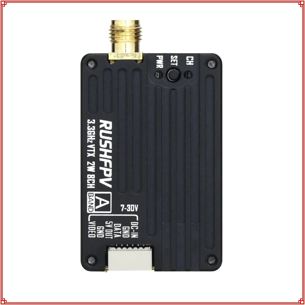 2026 New RUSHFPV 3.3G 2W VTX T - - Remote Control (Rc) Drone ulasan dan harga