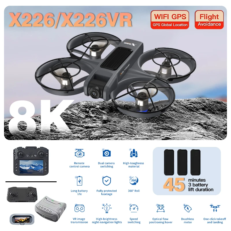 Lenovo X226 X226VR FPV RC Dron - Drone Rc X226 ulasan dan harga