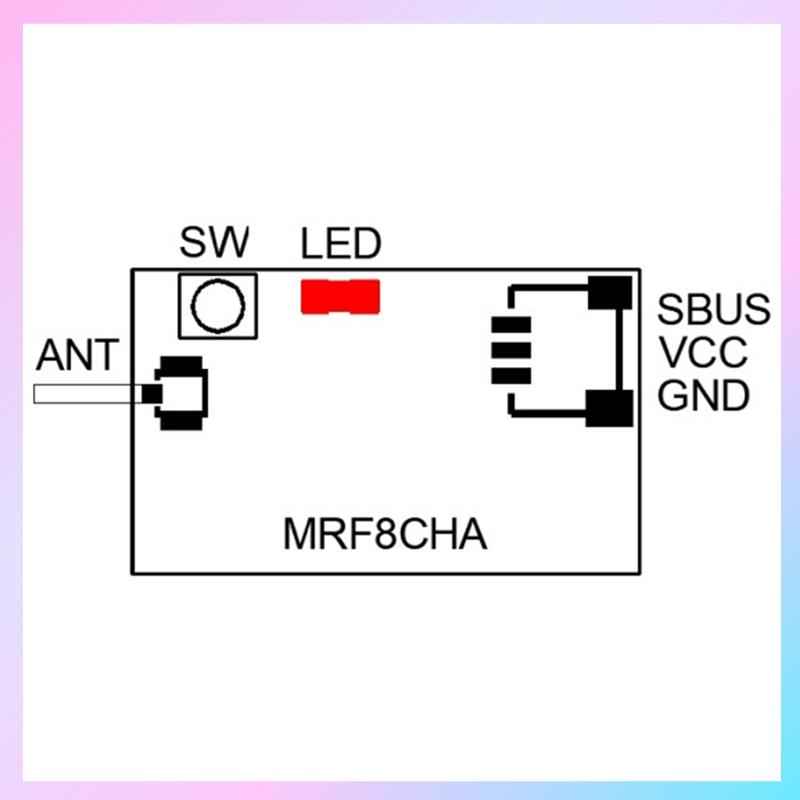 T23C MRF8CHA 2.4G AGF For Frsk - Frsky Receiver Module ulasan dan harga
