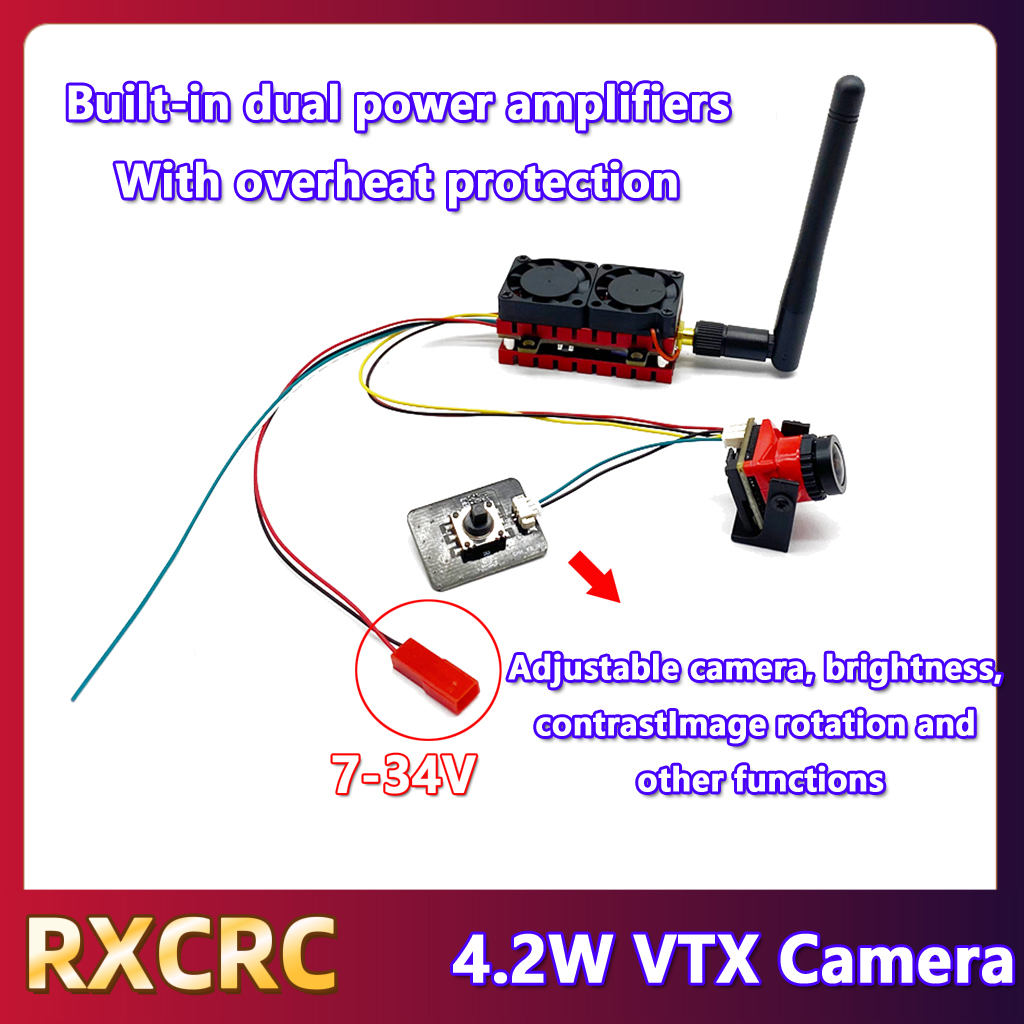 RXCRC 5.8G 48CH 4.2W High Powe - - Remote Control (Rc) Drone ulasan dan harga