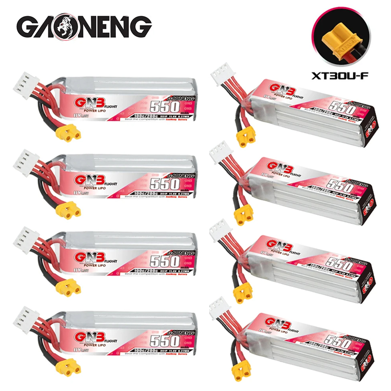 GNB HV 11.4V 550mAh 100C/200C  - Drone Rcs ulasan dan harga