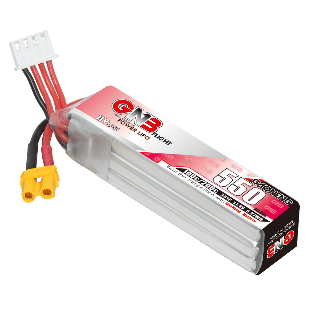 GNB HV 11.4V 550mAh 100C/200C  - Drone Rcs ulasan dan harga