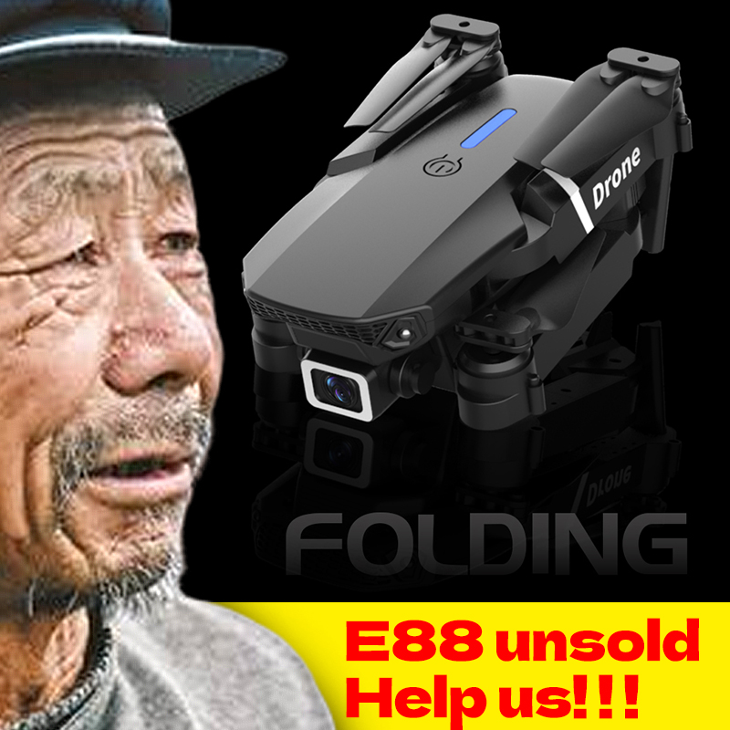 Profesional 2025 E88 Pro Drone - Drone Rc E88 Pro ulasan dan harga