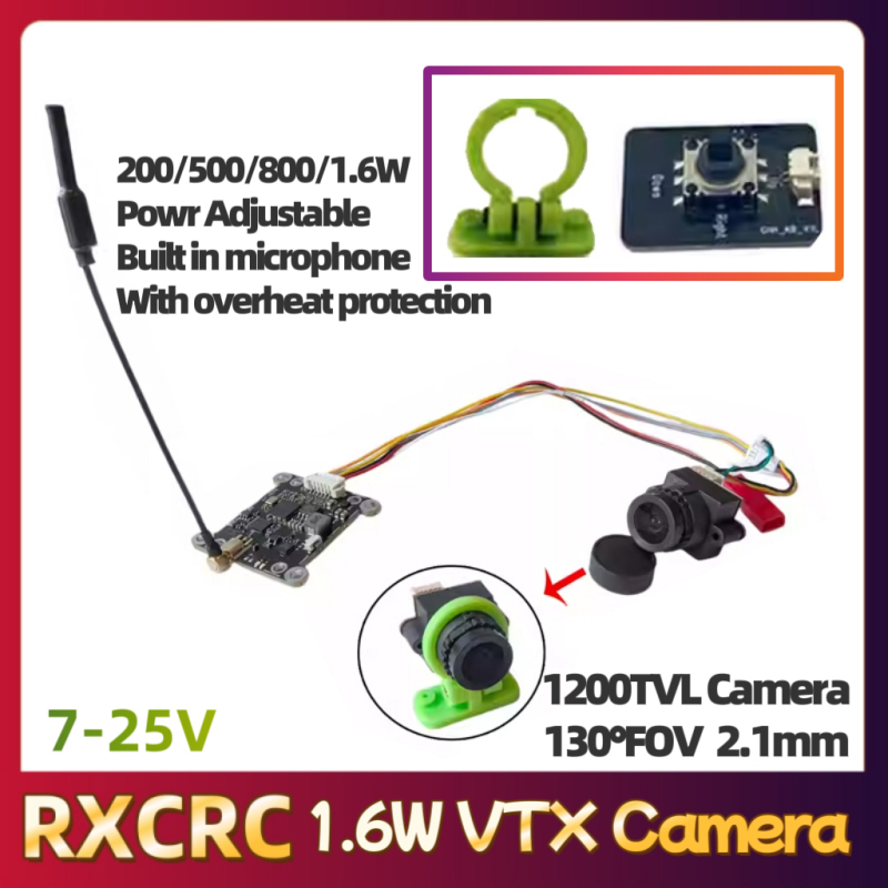 RXCRC 5.8G Module 48CH 1.6W VT - - Remote Control (Rc) Drone ulasan dan harga