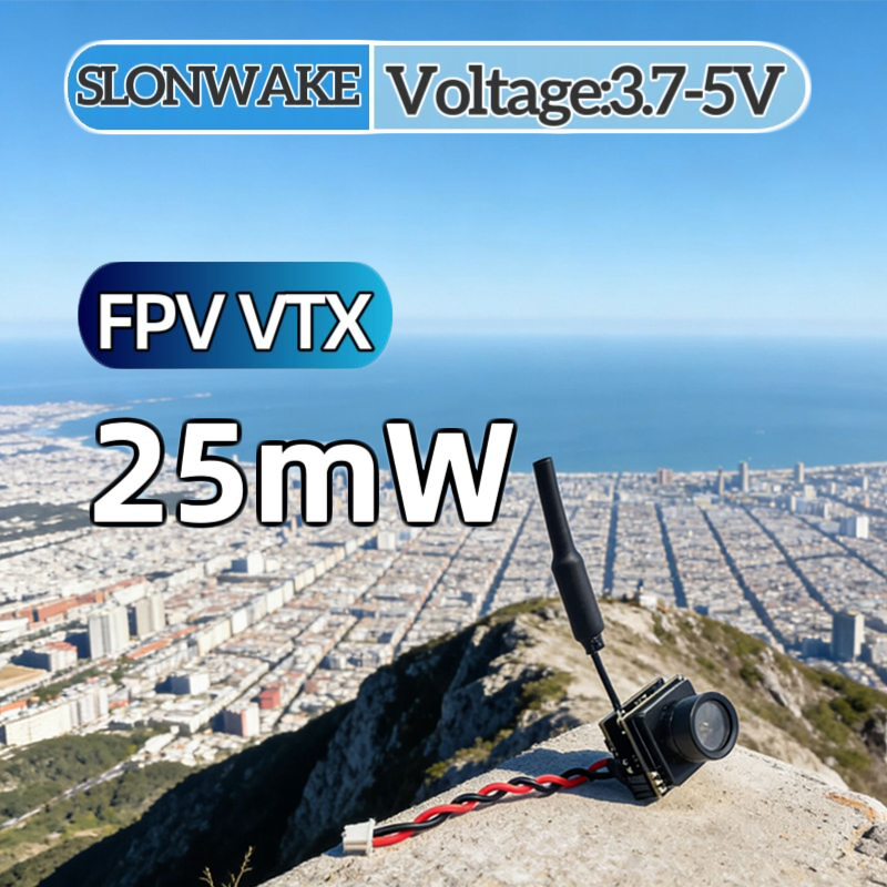 SLONWAKE FPV 25mW power simula - - Remote Control (Rc) Drone ulasan dan harga