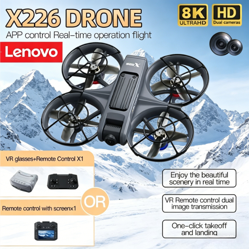 Lenovo X226/X226VR Drone 4K 8K - Drone Rc X226 ulasan dan harga