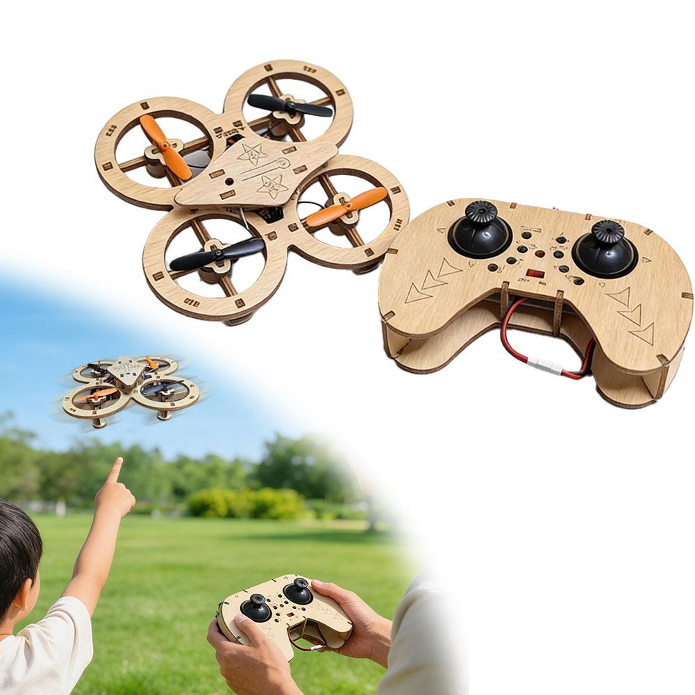 DIY Wooden RC Drone Quadcopter - Drone Rc Explorer ulasan dan harga
