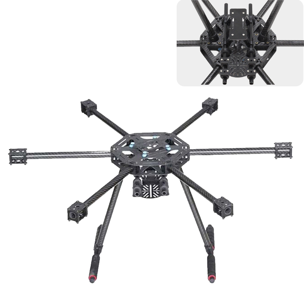 X6-X600  600mm FPV Hexacopter  - Heavy Lift Drone Frame ulasan dan harga