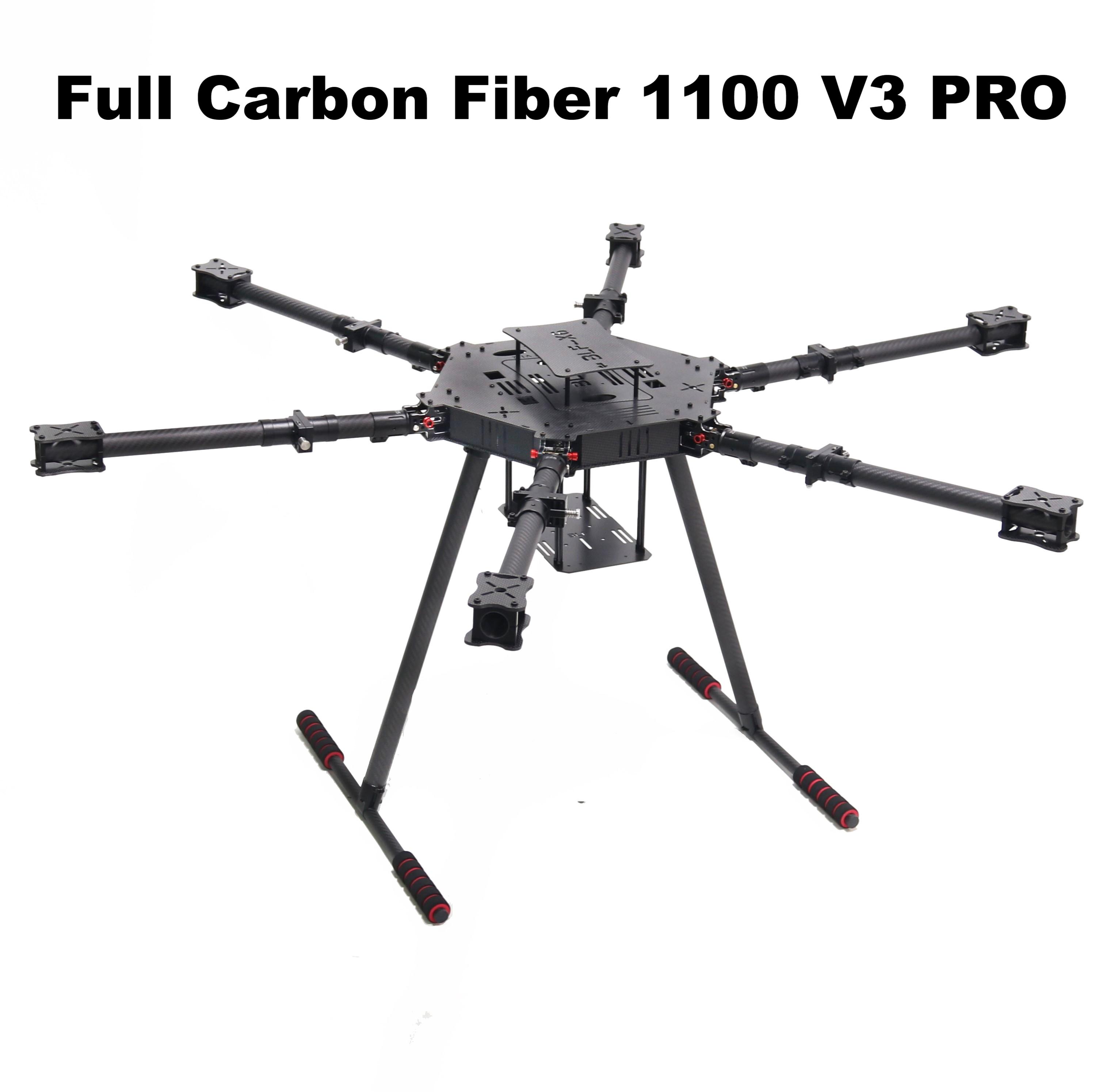 Rctosky LX1100 V3 PRO all Carb - Heavy Lift Drone Frame ulasan dan harga