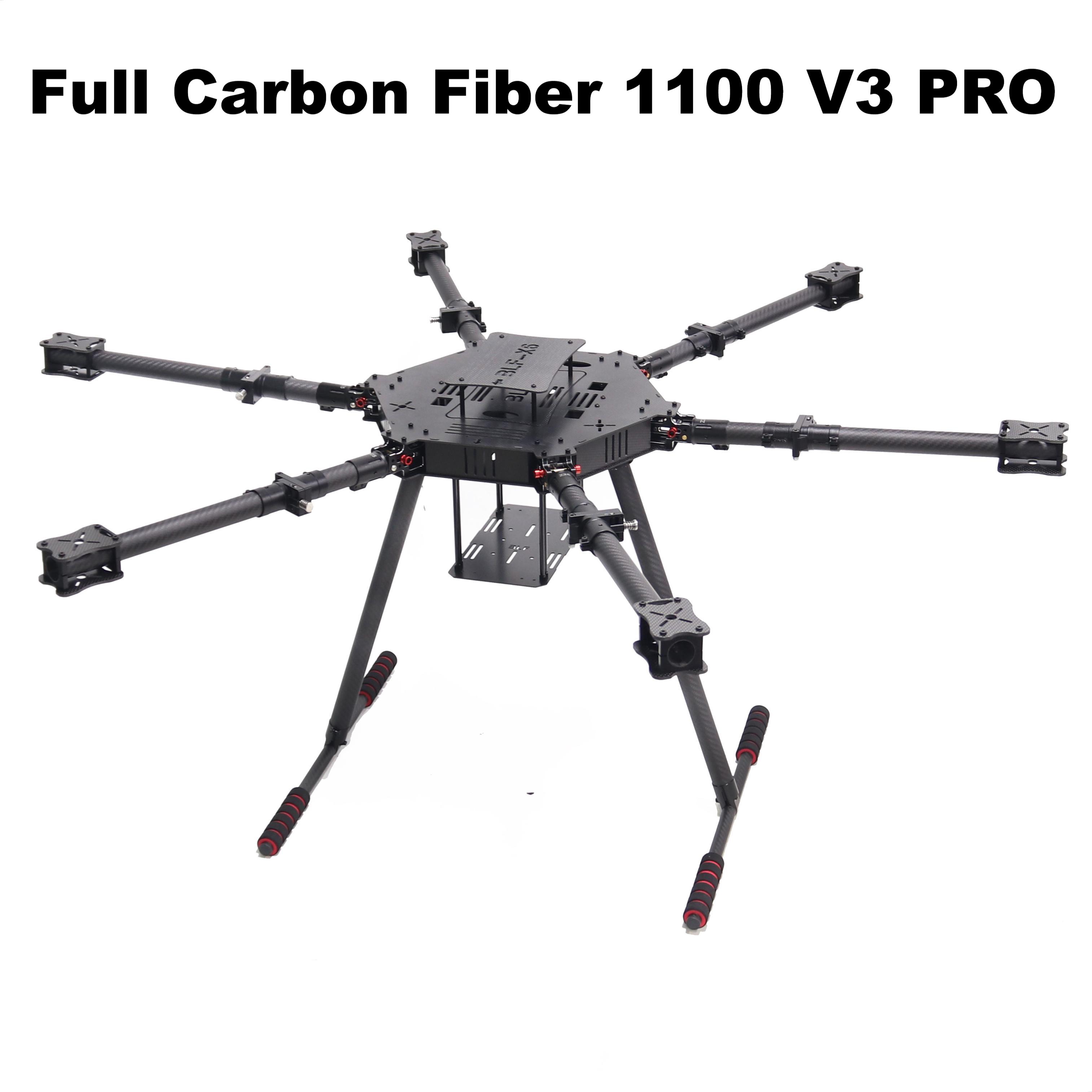 Rctosky LX1100 V3 PRO all Carb - Heavy Lift Drone Frame ulasan dan harga