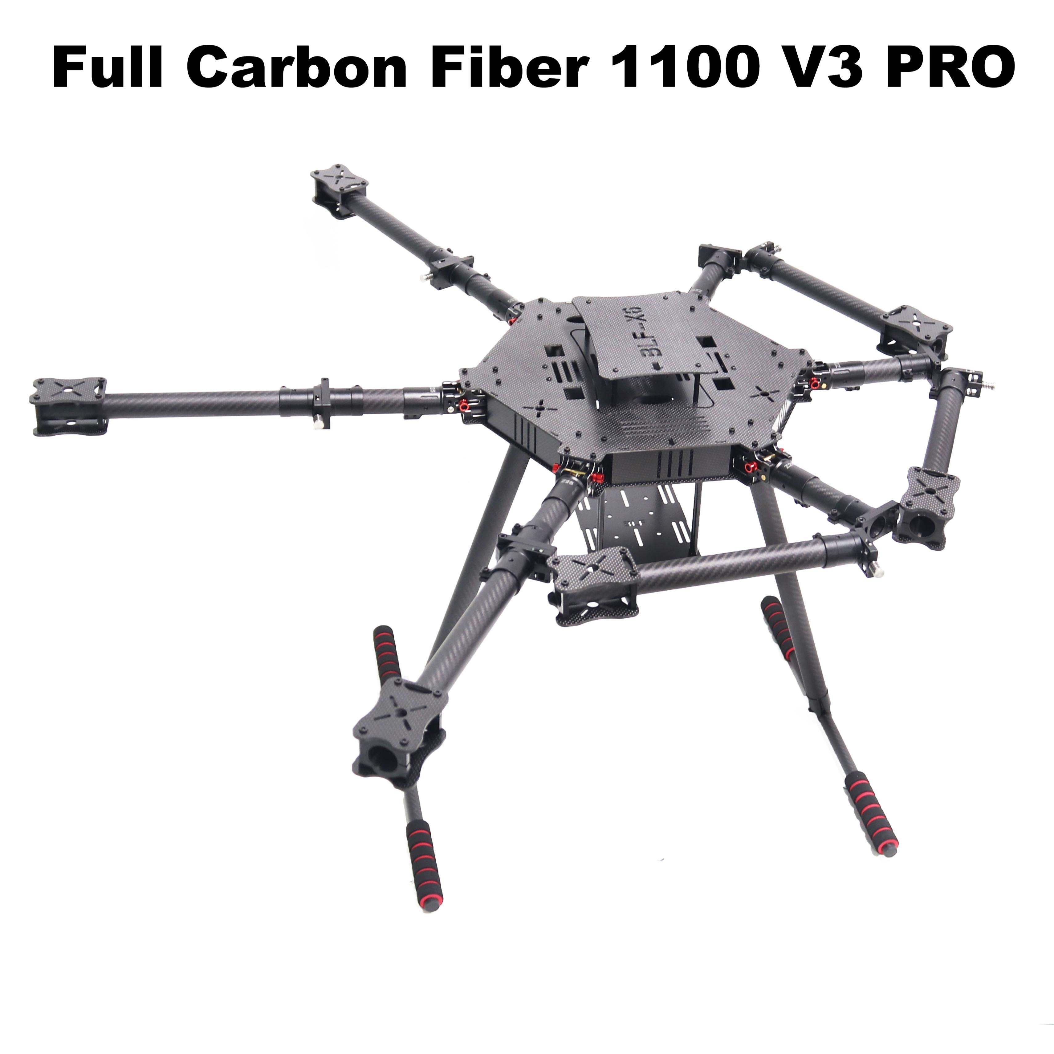 Rctosky LX1100 V3 PRO all Carb - Heavy Lift Drone Frame ulasan dan harga