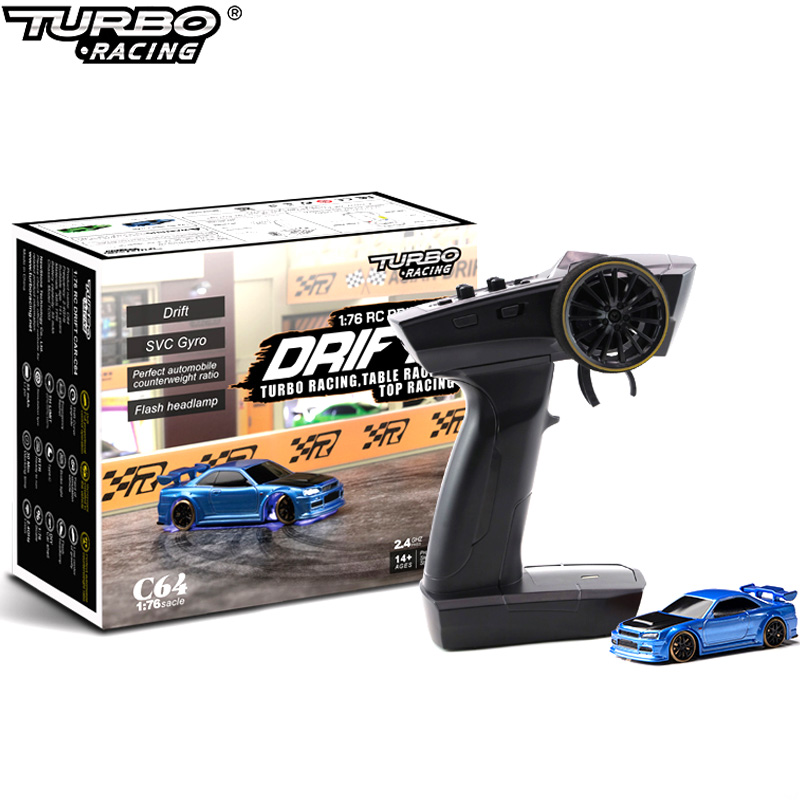 Turbo Racing 1:76 C64 C73 C72  - Rc Drift Car Kit ulasan dan harga