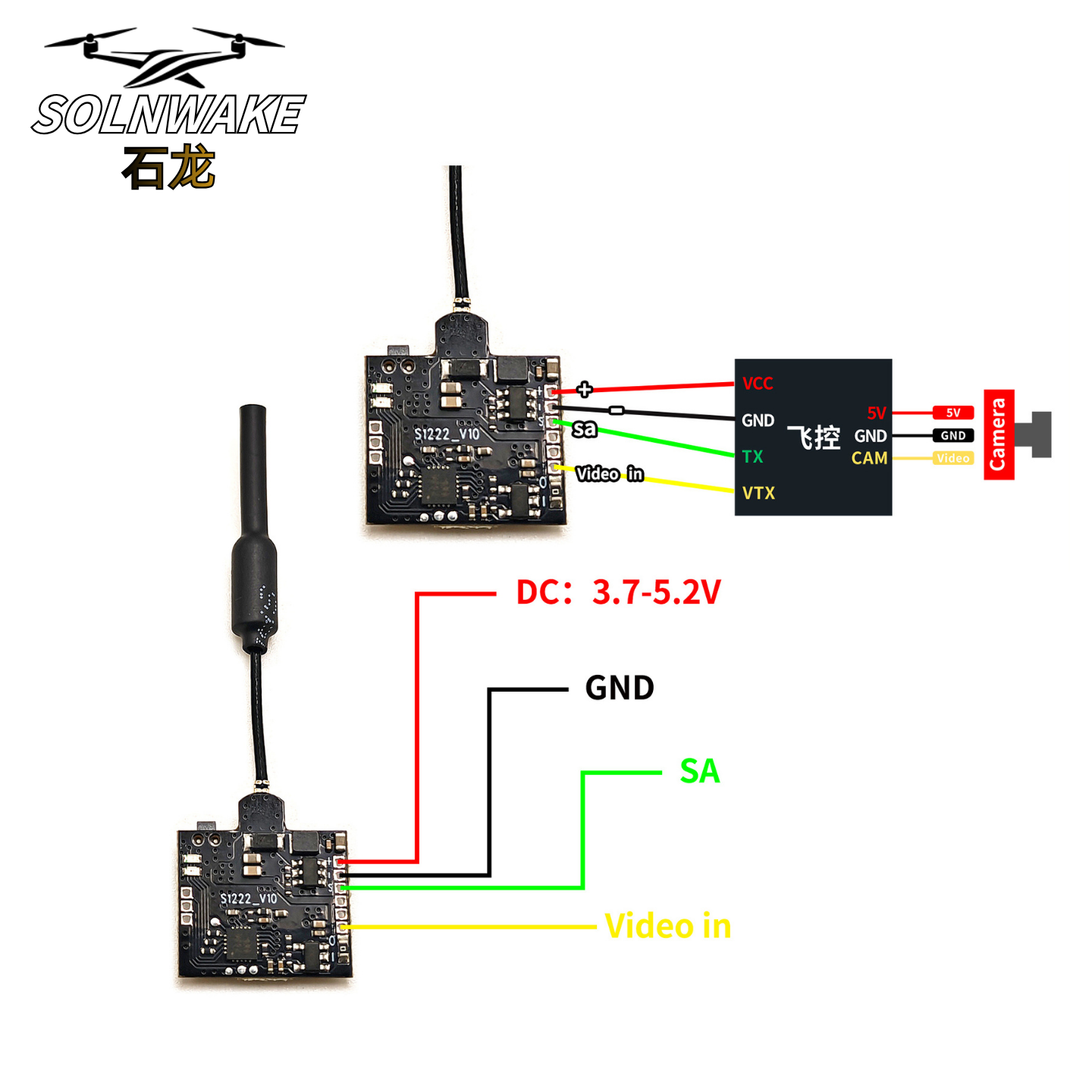 SLONWAKE Nano 5.8G 48CH 200mW  - - Remote Control (Rc) Drone ulasan dan harga