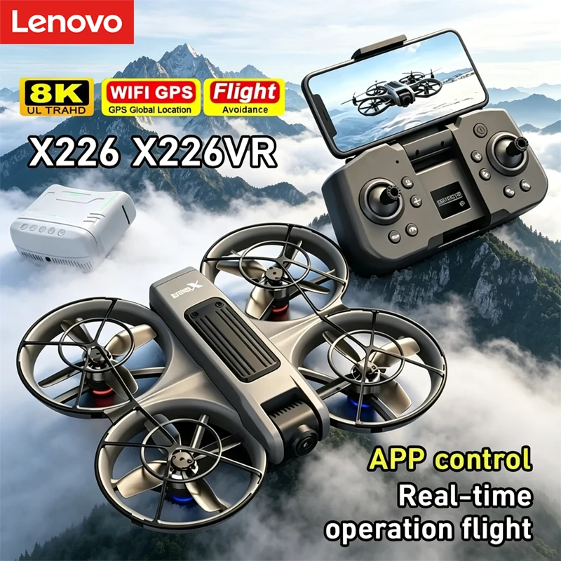 Lenovo X226/X226VR 8K Drone Pr - Drone Rc X226 ulasan dan harga