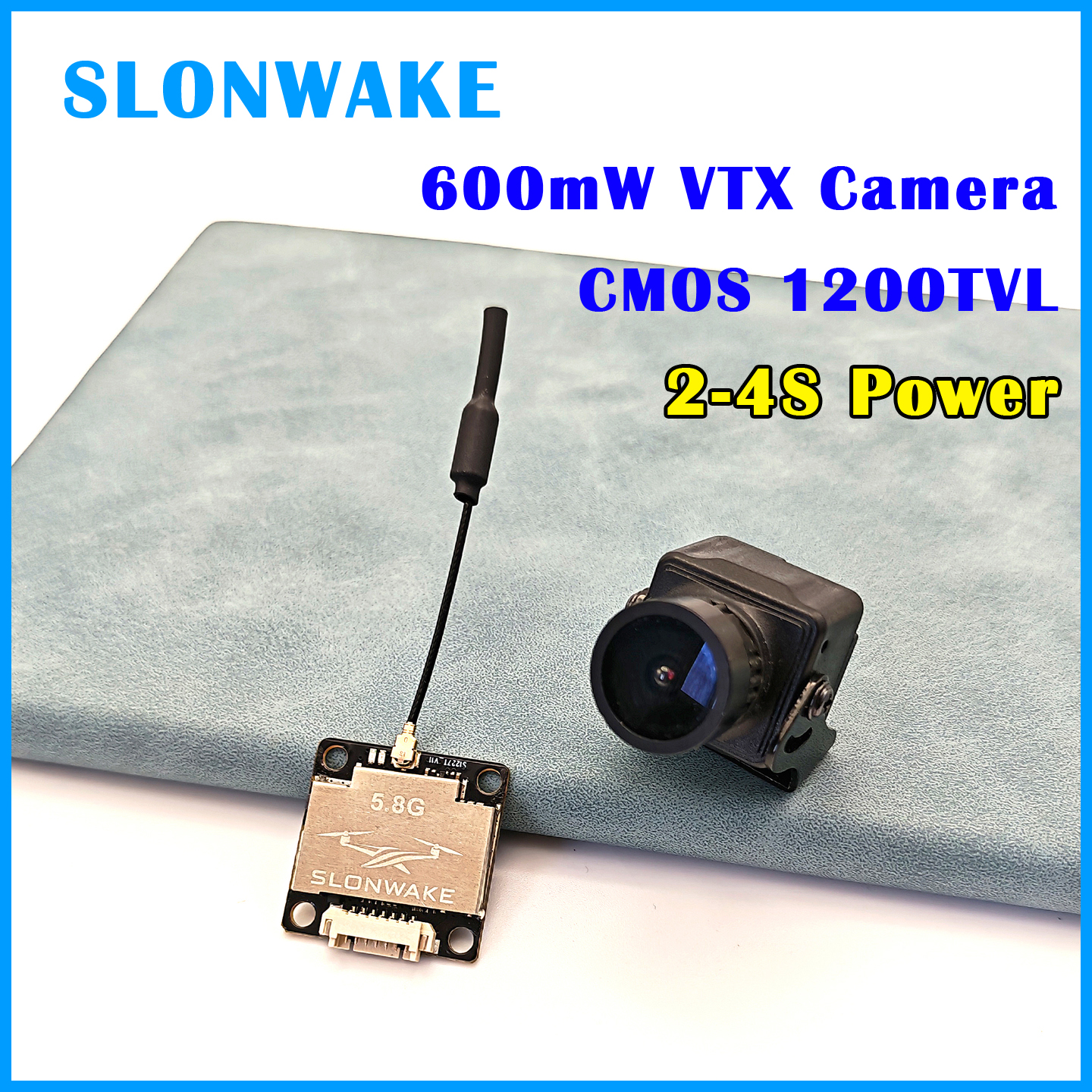 SLONWAKE Ready to use 5.8G 48C - Fpv Drone Camera ulasan dan harga