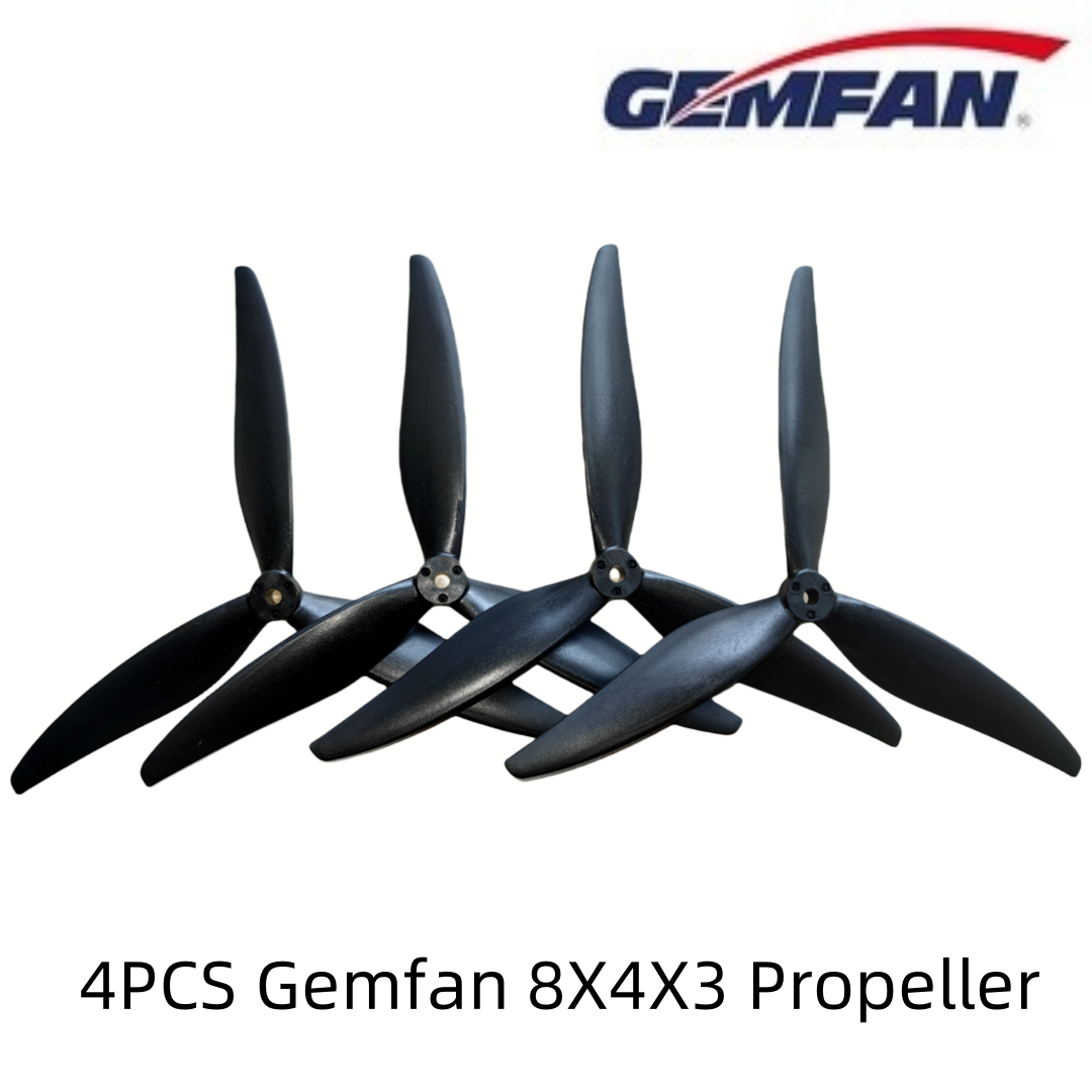 4PCS Gemfan 8040 8X4X3 3-Blade - Drone Rcs ulasan dan harga
