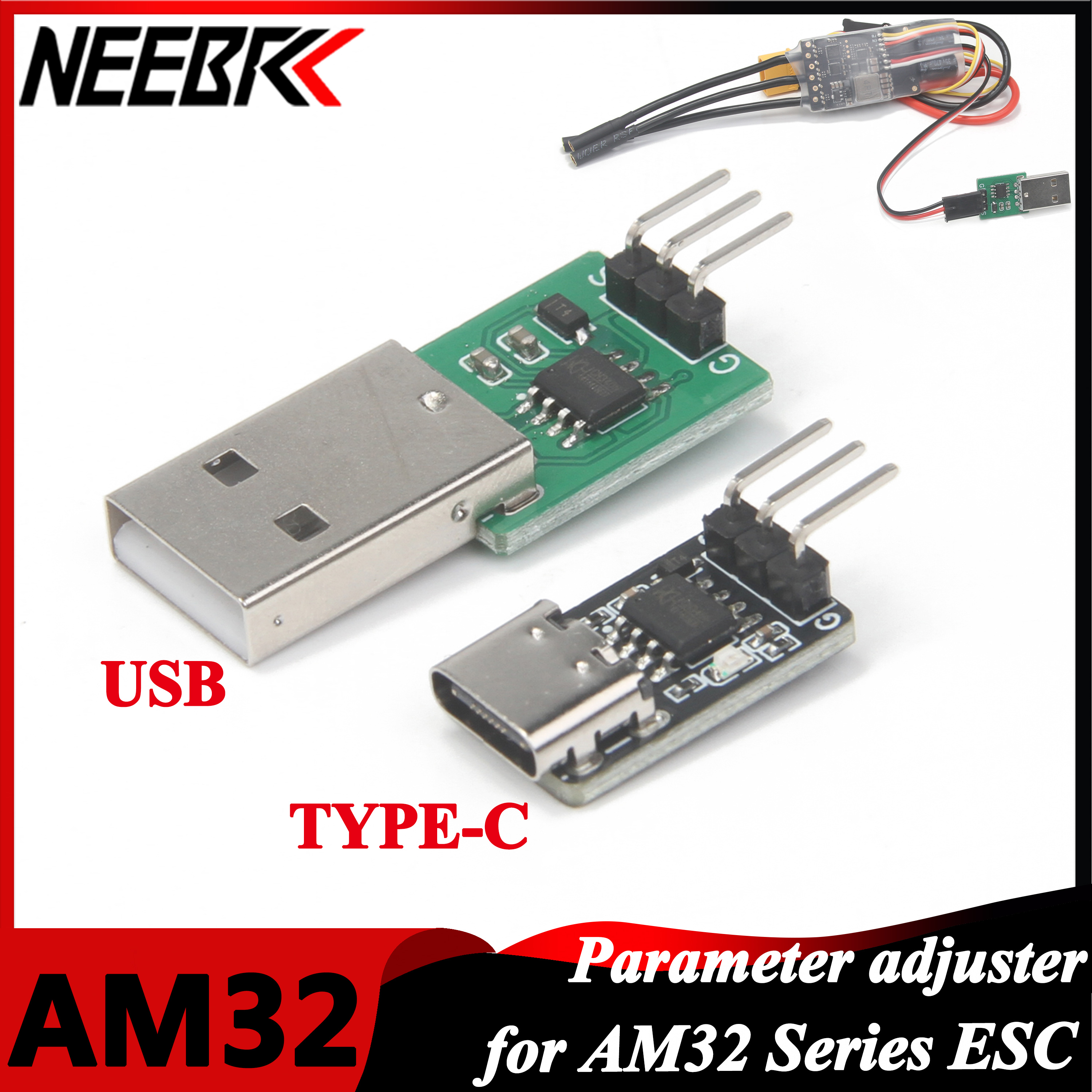 AM32 40A 45A 65A 80A ESC USB/T - Drone Rc Cable ulasan dan harga