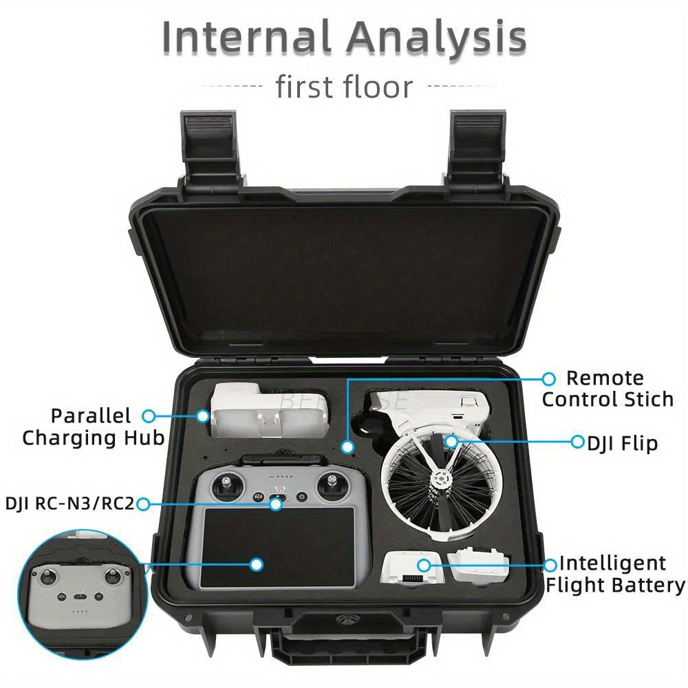 For DJI Flip hard-shell storag - Drone Carrying Bag ulasan dan harga