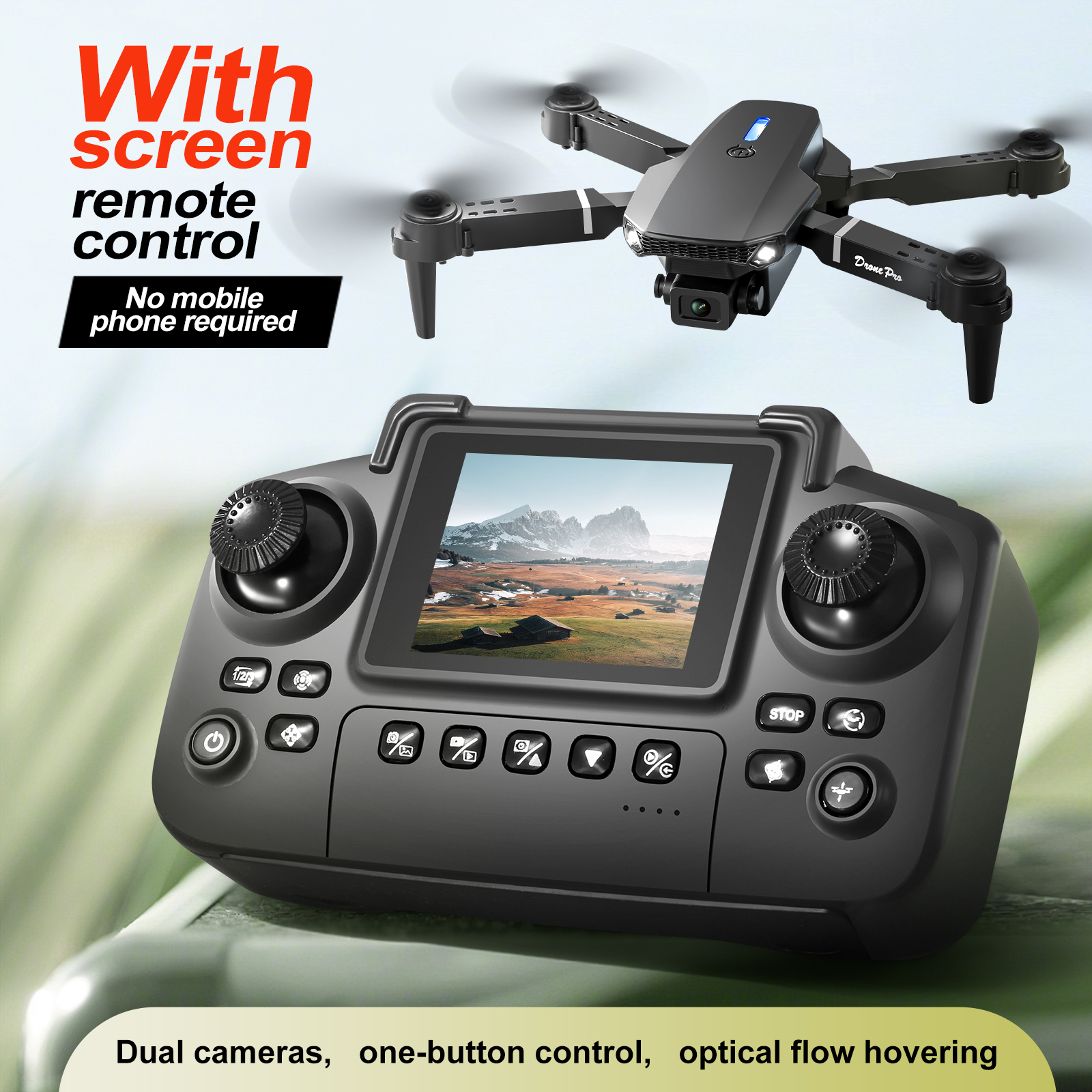 2025 New E88 E99 Upgraded Dron - Drone Rc Team City ulasan dan harga