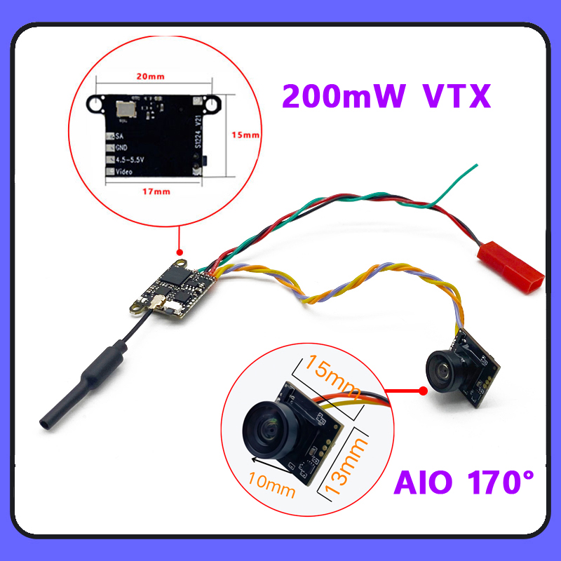 SLONWAKE 5.8G 1200TVL FPV Came - - Remote Control (Rc) Drone ulasan dan harga