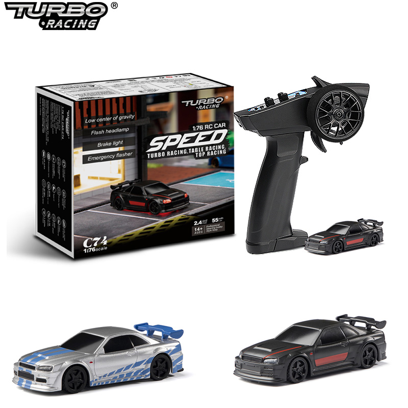 Turbo Racing 1:76 C64 C73 C72  - Rc Drift Car Kit ulasan dan harga
