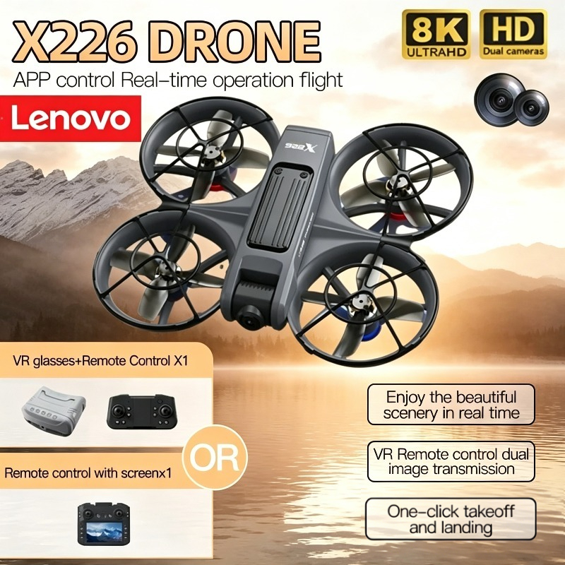 Lenovo X226/X226VR Drone 8K 4K - Drone Rc X226 ulasan dan harga