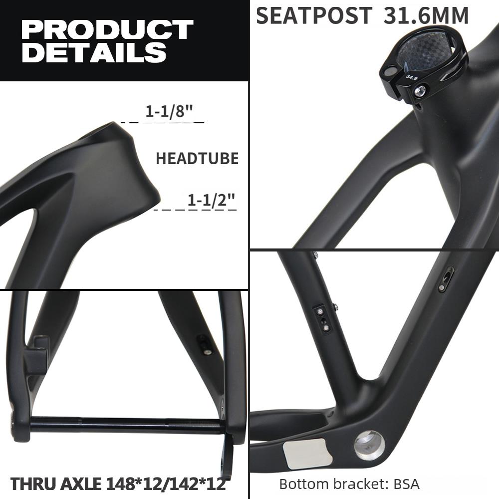 TANKE 29er Carbon Mountain Bik - Heavy Lift Drone Frame ulasan dan harga