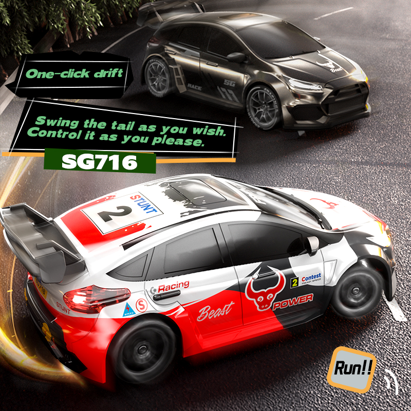 1：24 4WD 50KM/H RC Car Stunt D - Rc Drift Car Kit ulasan dan harga