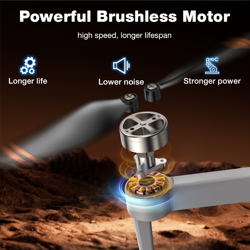 NEW Hot L017 Pro Drone Brushle - Drone Rc Team City ulasan dan harga