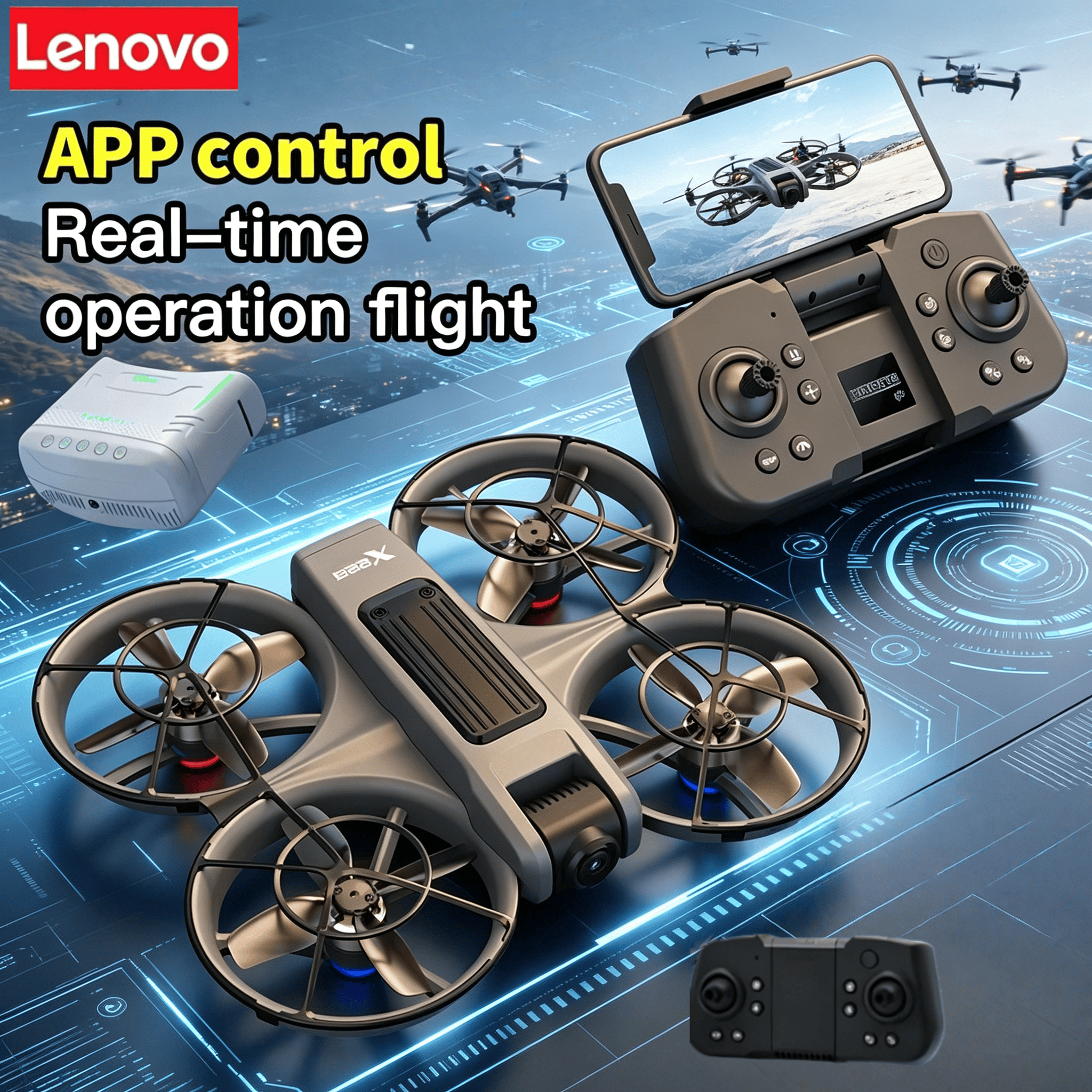 Lenovo  X226/X226VR Drones 8K  - Drone Rc X226 ulasan dan harga