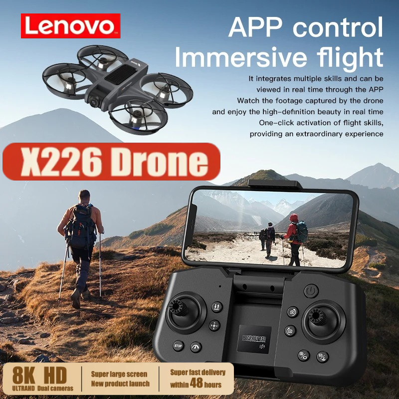 Lenovo  X226/X226VR Drones 8K  - Drone Rc X226 ulasan dan harga