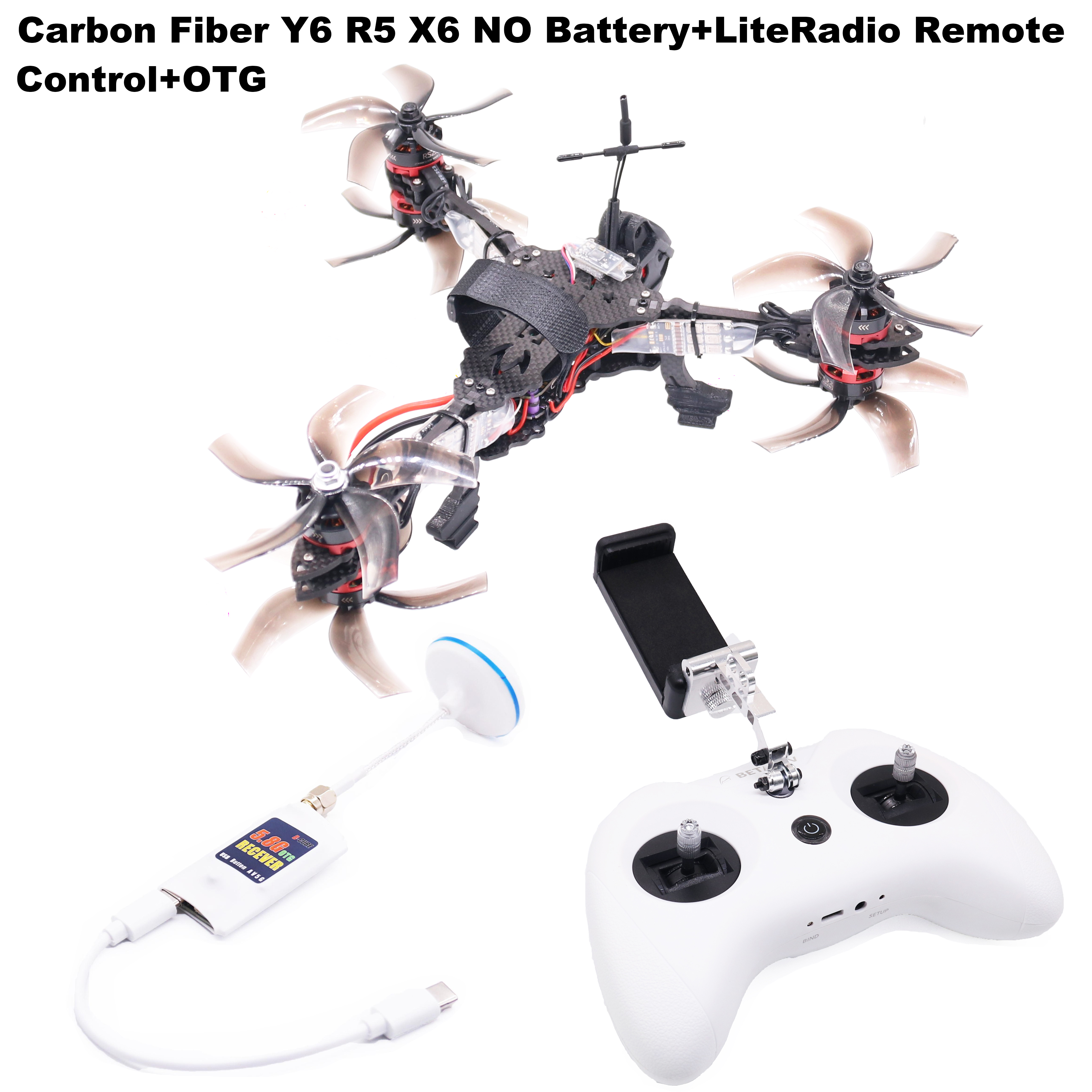B-CUBE Y6R5 5inch FPV Drone Fr - Heavy Lift Drone Frame ulasan dan harga