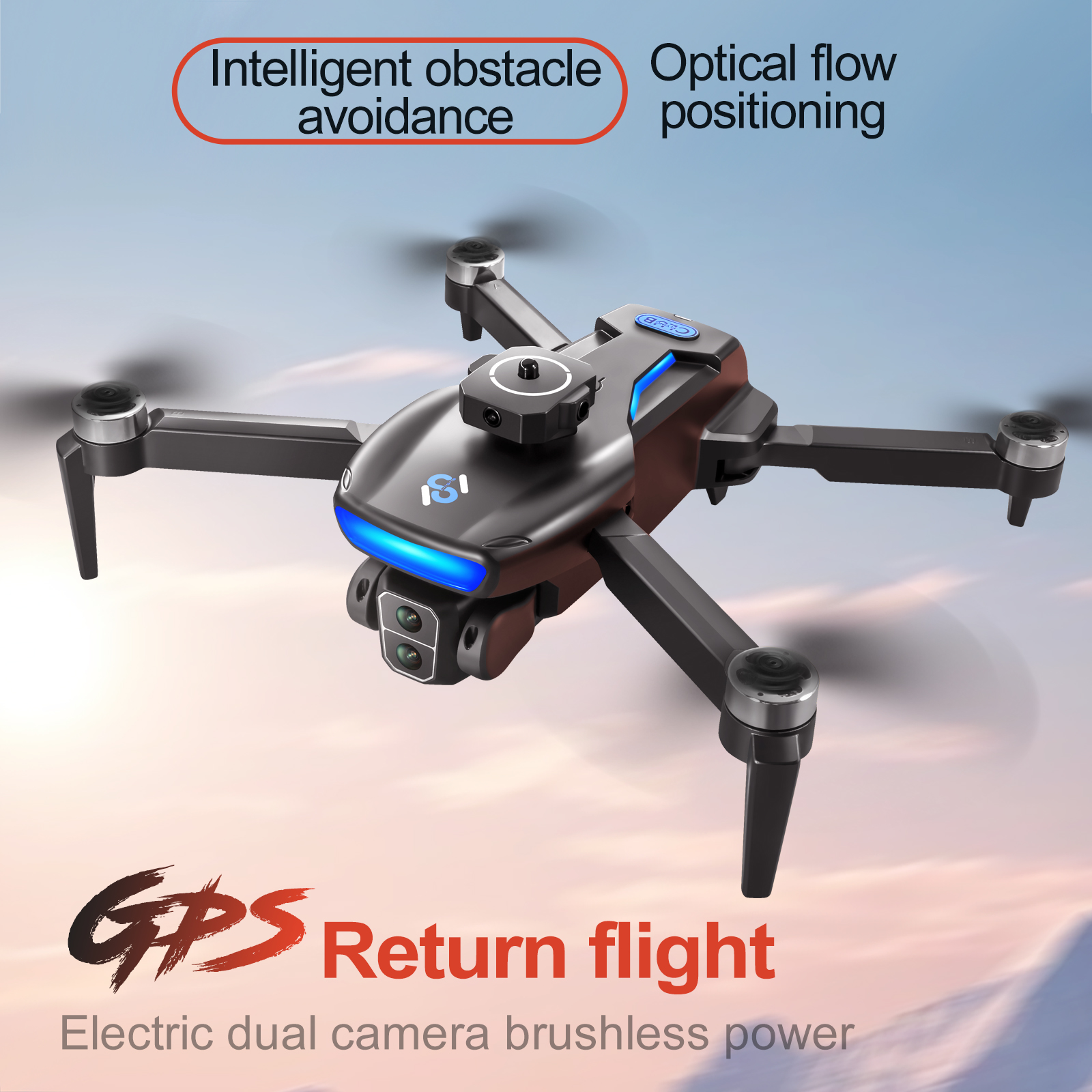 S181 GPS Drone 4K Professional - Drone Rc Team City ulasan dan harga