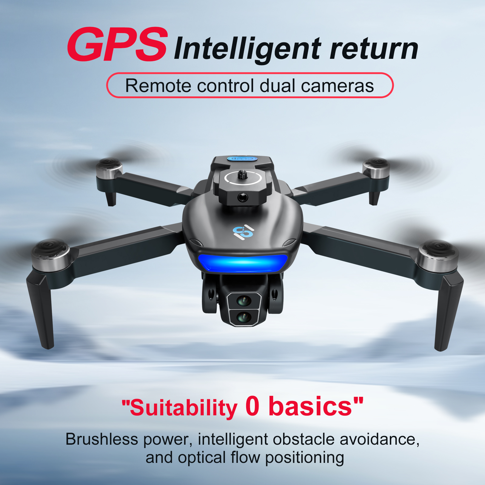 S181 GPS Drone 4K Professional - Drone Rc Team City ulasan dan harga